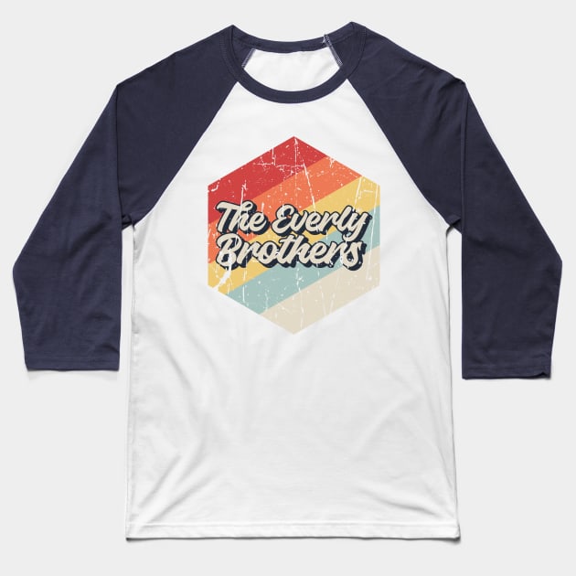 The Everly Brothers Retro Baseball T-Shirt by Arestration